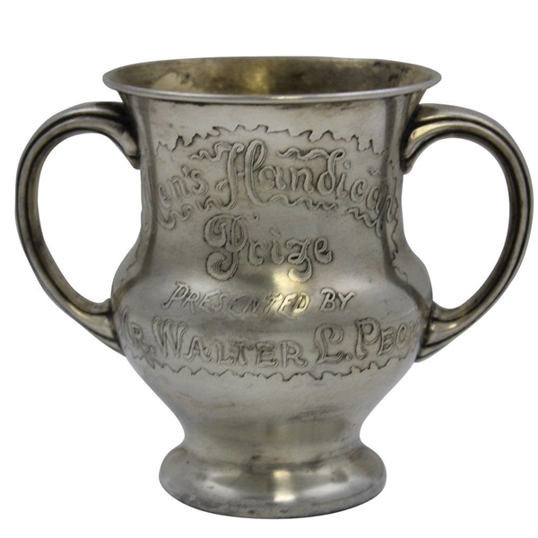 1901 Oconomowoc Country Club Men's Handicap Sterling Silver Trophy Cup 