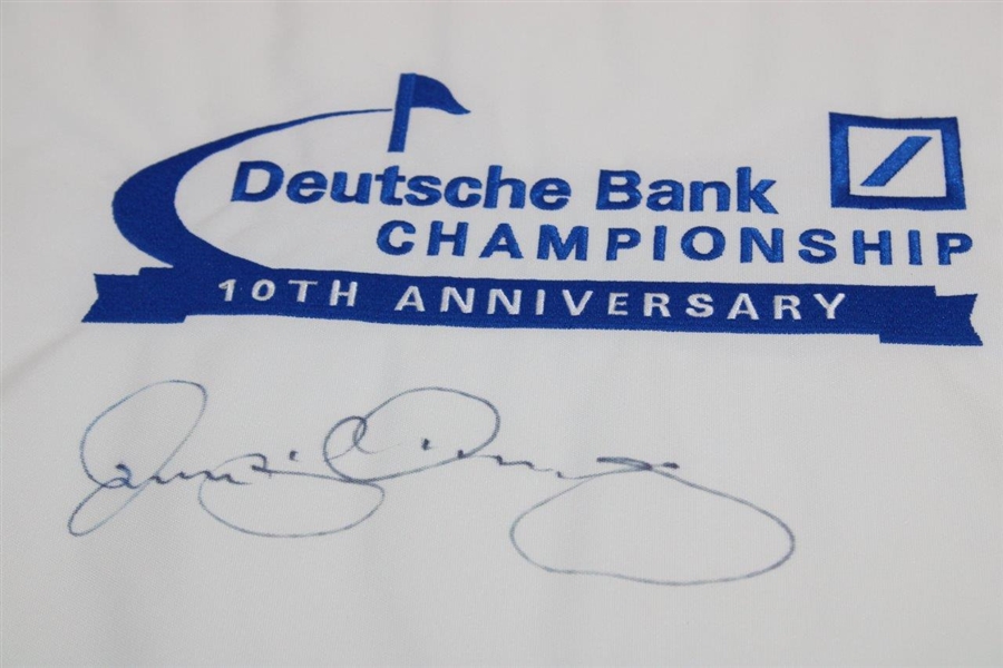 Rory McIlroy Signed 2012 Deutsche Bank Championship Flag - 5th Win JSA ALOA