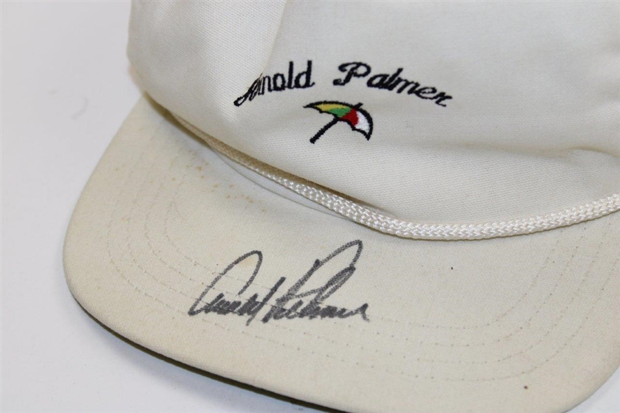 Arnold Palmer Signed 'Arnold Palmer' Bay Hill Logo Hat JSA ALOA