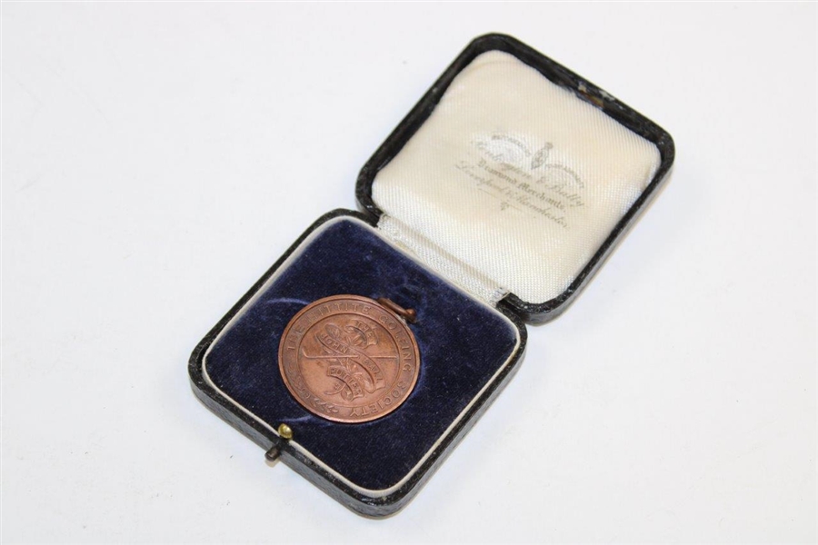 Hittite Golfing Society Medal Awarded for John Ball Putter Competition in Case - Unmarked