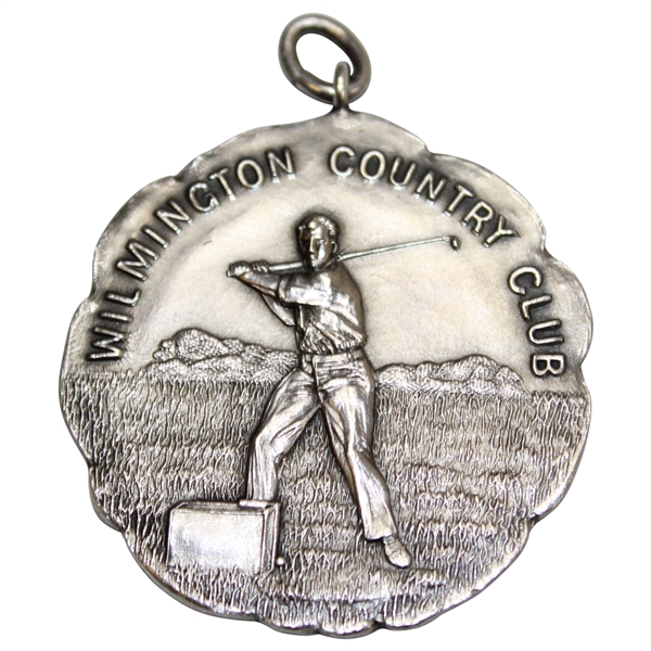 Wilmington Country Club Sterling Silver Golf Medal - David B. Canby