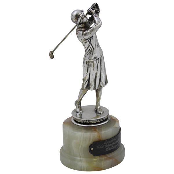 1935 Manchester Country Club Club Championship Trophy Won by Katheryn Havens