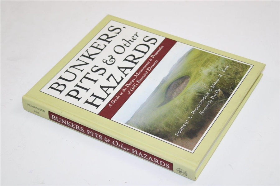 2006 'Bunkers, Pits, And Other Hazards' Book Signed by the Author