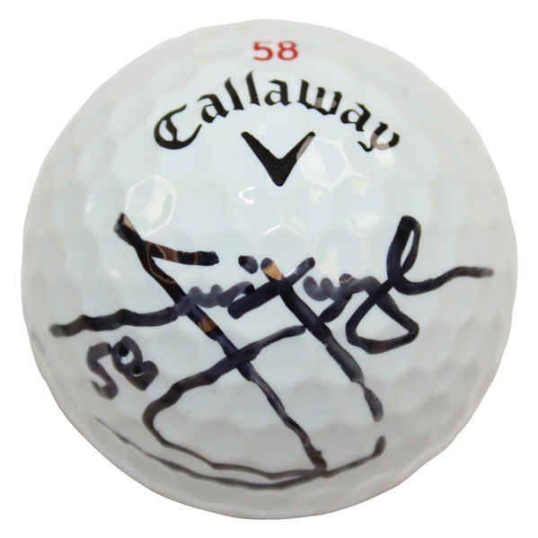 Jim Furyk Signed Callaway '58' Logo Golf Ball JSA #DD50845