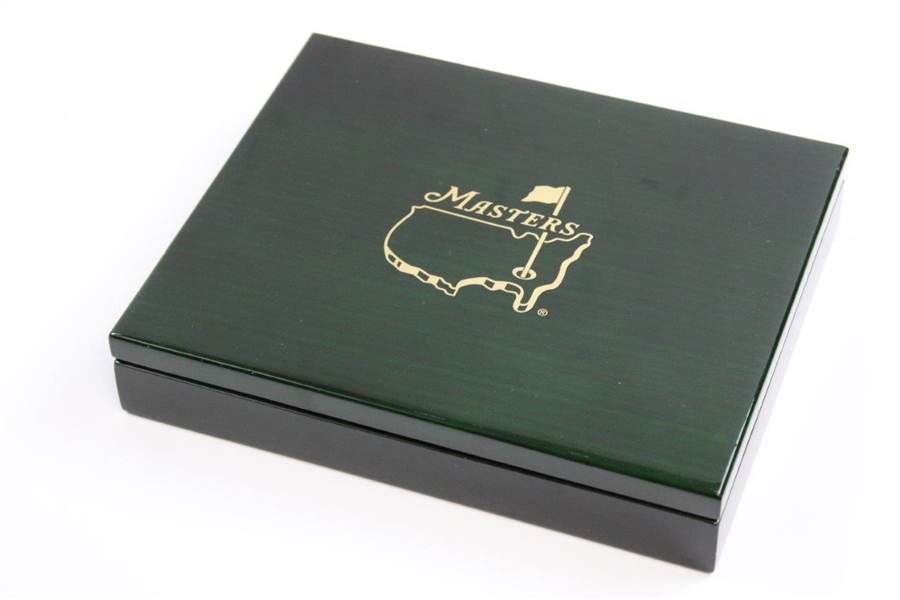 Arnold Palmer Ltd Ed Masters Commemorative Coins Set in Original Emerald Box with COA #233/750