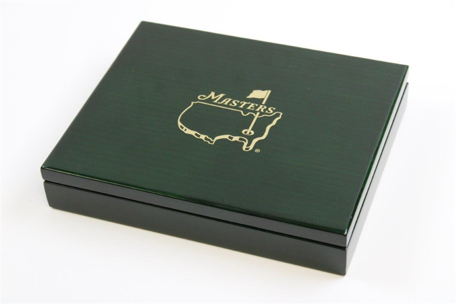 Arnold Palmer Ltd Ed Masters Commemorative Coins Set in Original Emerald Box with COA #227/750