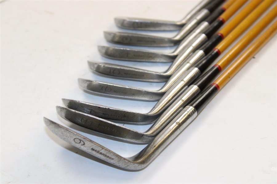 Set of MacGregor Tommy Armour Model TDA-40 Reg. No. 3852 Golf Irons - PGA REACH COLLECTION