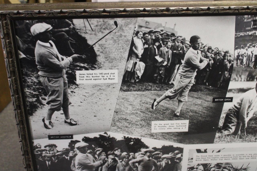 Large Bobby Jones Grand Slam Year Collage - Framed