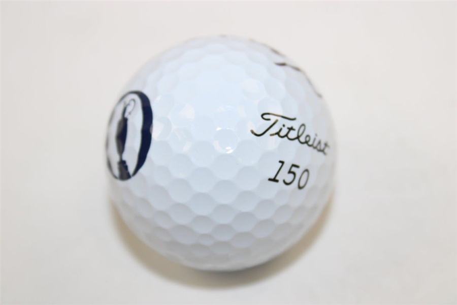 Gary Player Signed 150th 2022 Open Championship Logo Golf Ball JSA ALOA