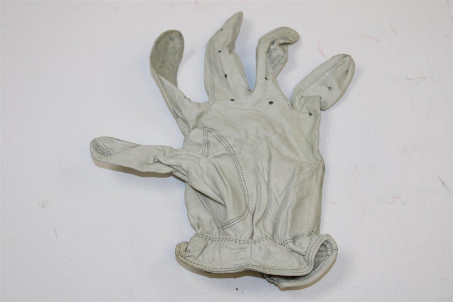 Sam Snead's Personal Used Wilson Staff LH White Glove w/3 ProStaff Balls & 2 Greenbrier Tees