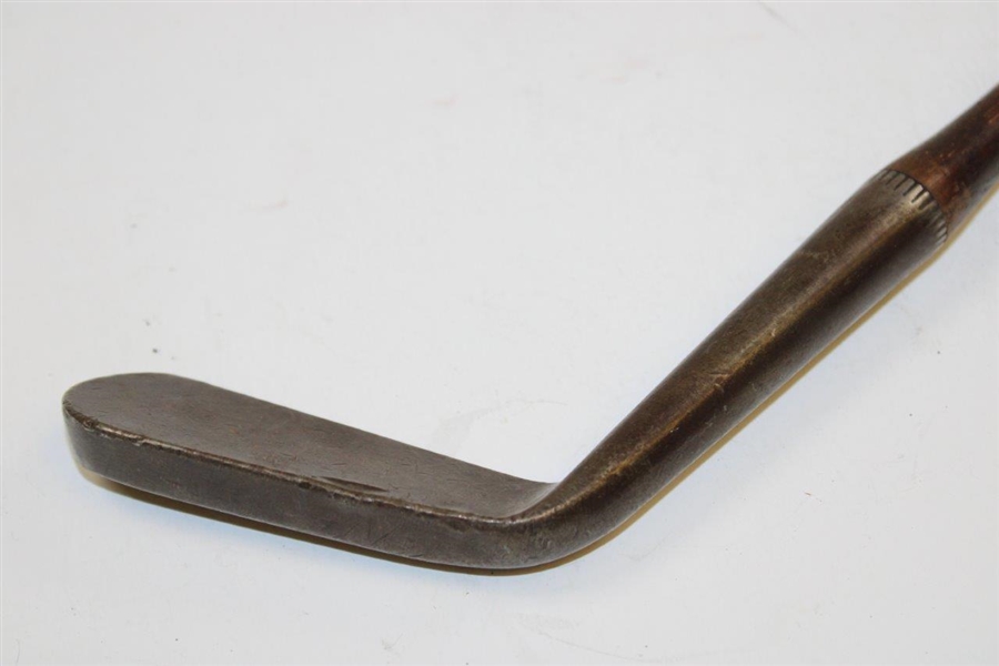 A.H. Findlay Wright & Ditson Makers Smooth Face Hickory 3 Iron with Shaft Stamp   