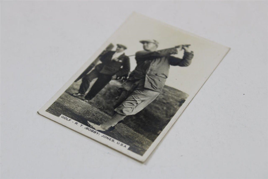 1935 R.T. (Bobby) Jones, USA Sporting Events & Stars No. 19 Golf Card Series of 96