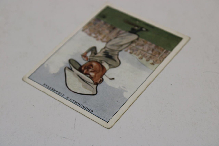 1931 Bobby Jones W.A. & A.C. Churchman's Prominent Golfers Card No. 5 of 12 Card Series
