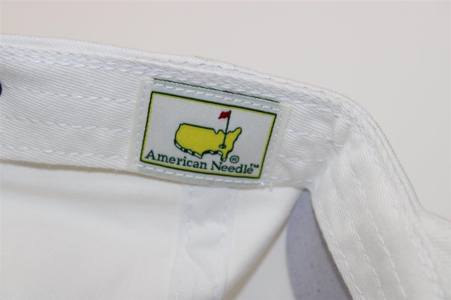 Augusta National Golf Club Members Only White w/Black Logo Hat - New with Tags
