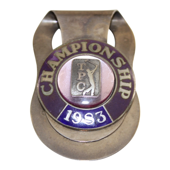 Bobby Clampett's 1983 TPC Championship Contestant Clip/Badge
