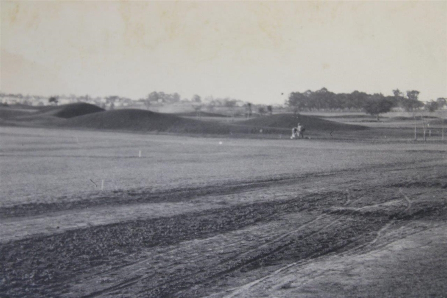 Early 1930's Jockey Club of Argentina Hole No. 16 Blue Course Punch Bowl Green Photo - Wendell Miller Collection