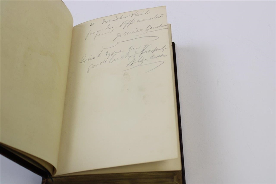 Byron's Poetical Works Book Gifted to 'Father of American Golf' John Reid - Significant Inscription 