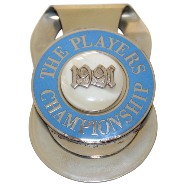 1991 The Players Championship Contestant Badge/Clip in Case