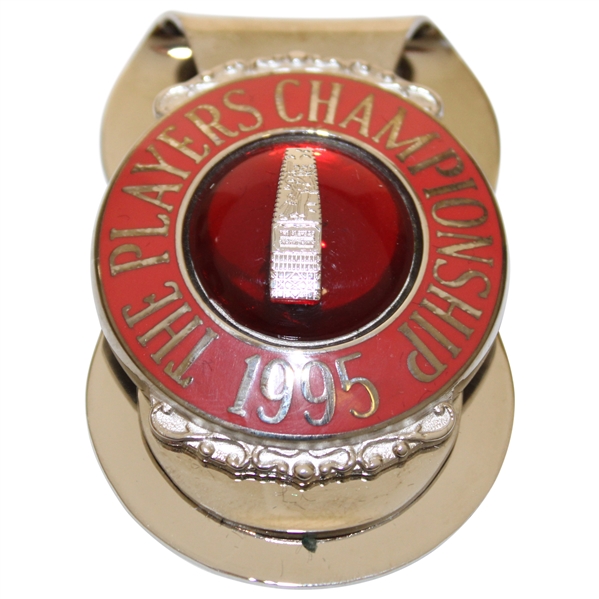 1995 The Players Championship Contestant Badge/Clip in Case