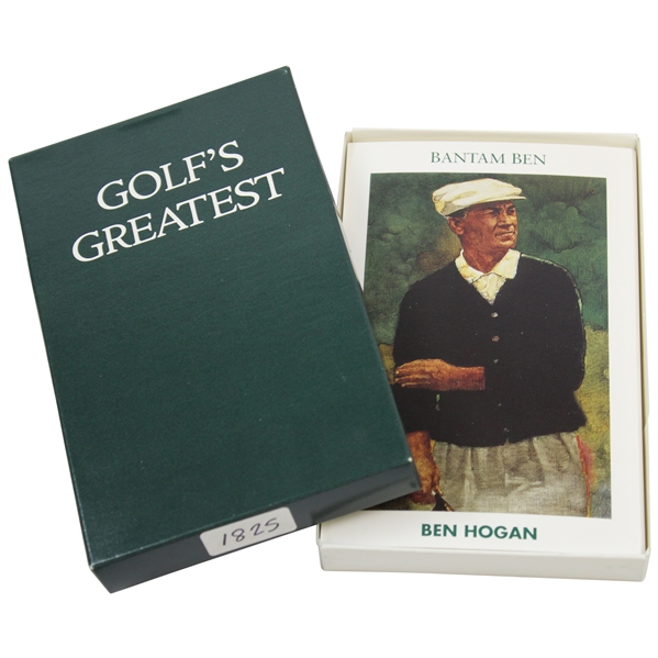 Set of Ltd Ed 'Golf's Greatest' Mueller Cards in Box Nm - First Cards Issued - Not the Reissue