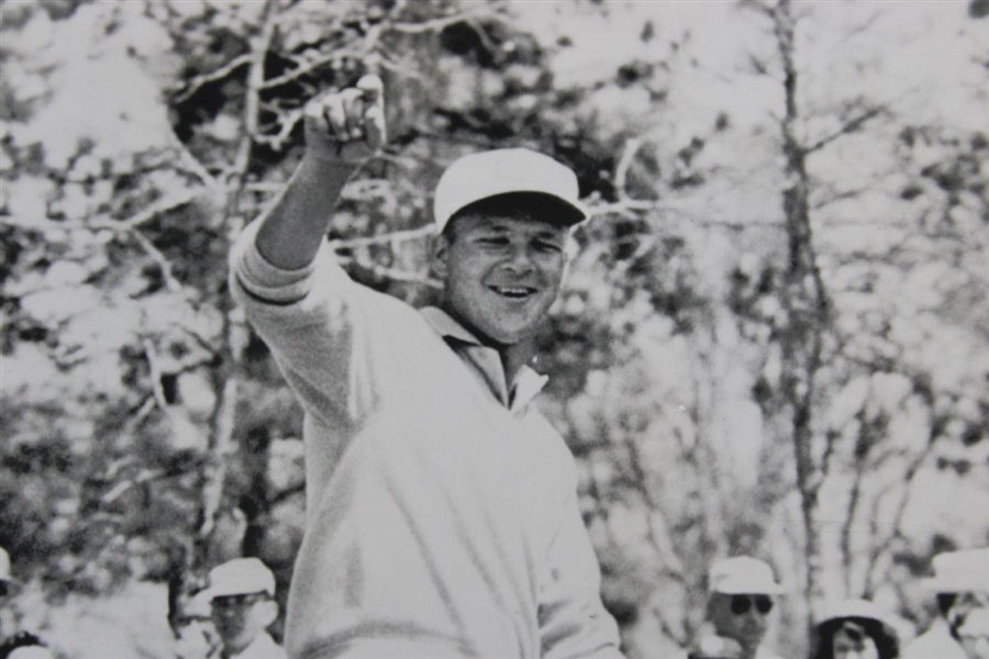 Arnold Palmer 1960 Flashes Leading Smile at Masters Photo - April 8th