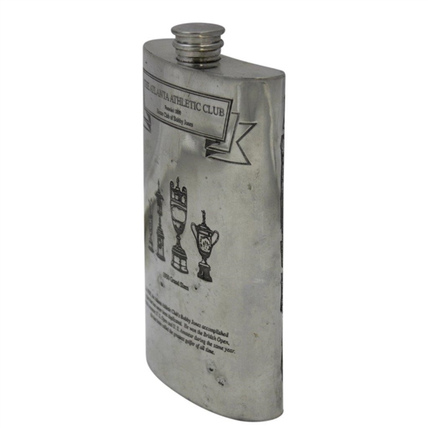 The Atlanta Athletic Club Bobby Jones '1930' Grand Slam English Pewter Flask