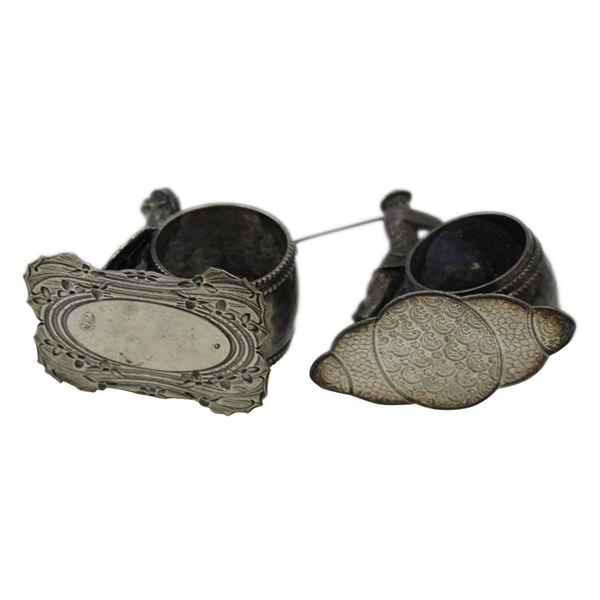 Two (2) Golf Themed Napkin Holders/Rings