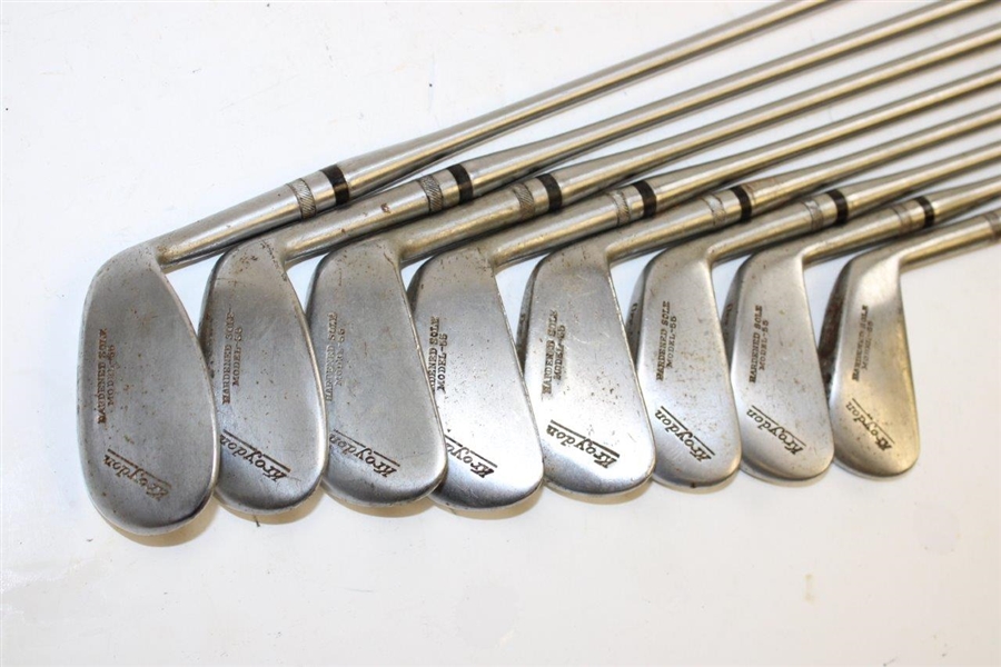Set of Kroydon Off-Set Hardened Sole Model-55 Golf Irons - PGA REACH COLLECTION