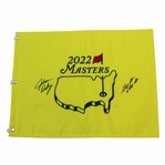 John Daly Signed 2022 Masters Embroidered Flag w/Grip It & Rip It JSA ALOA