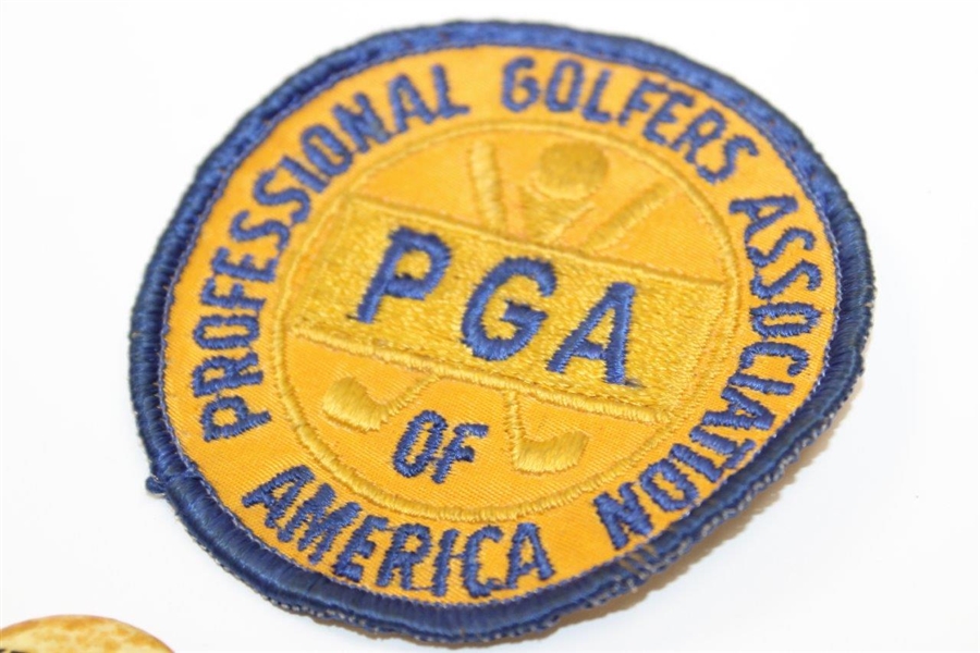 PGA of America Patch with Two (2) Kenwood Club Contestant Badges