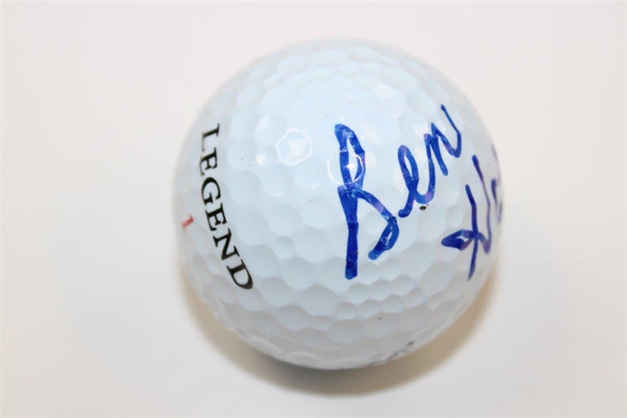 Ben Hogan Signed Hogan Legend 1 Logo Golf Ball JSA ALOA