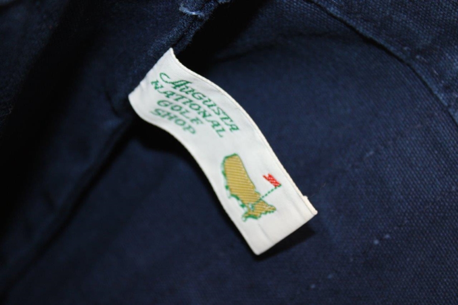 Classic Augusta National Golf Club Masters Logo Navy Fabric Purse