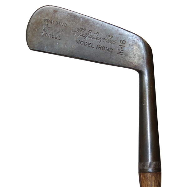 A.G. Spalding Bros Forged Hickory Model Iron M-16