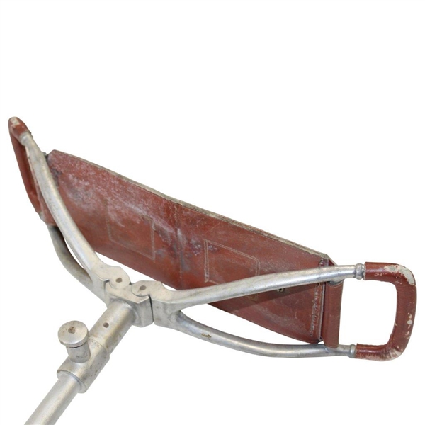 Classic Folding Metal & Leather 501 Spectator Seat