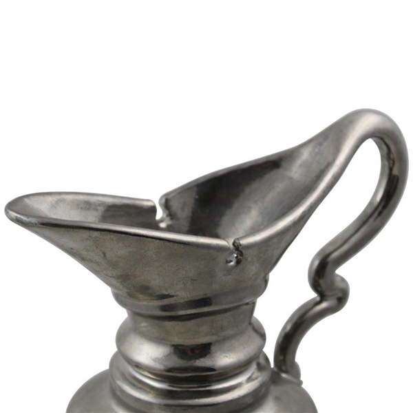 20th Anniv. of Arnold Palmer's 1961 OPEN Win Miniature Claret Jug with Identifying Plaque