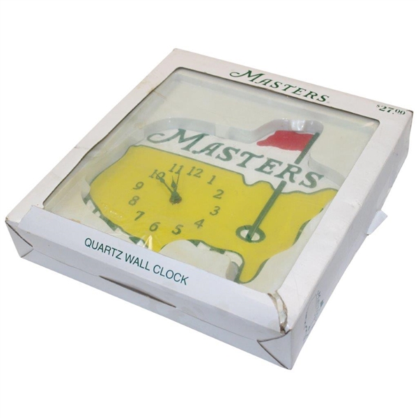 2007 Masters On Site Merchandise Clock In Original Package