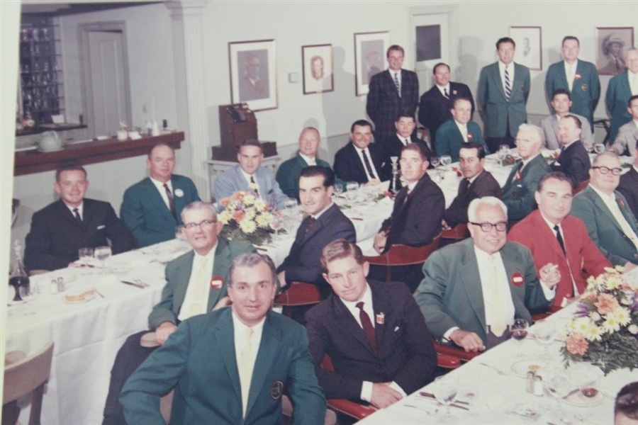 Augusta National Amateur Dinner Original Morgan Fitz Photo - Player, Clif, Chi Chi & others