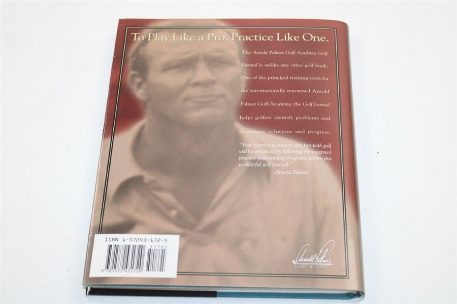Arnold Palmer Golf Academy Golf Journal Book