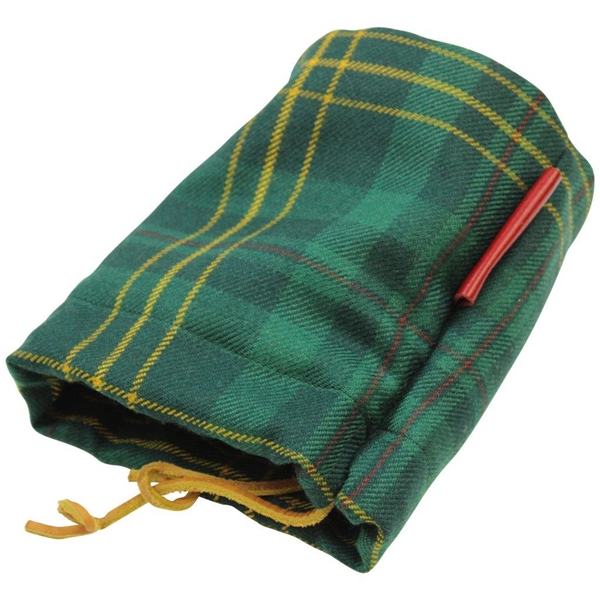 Seamus Masters Logo Hand Forged Desk Ornament in Tartan Masters Logo Cover
