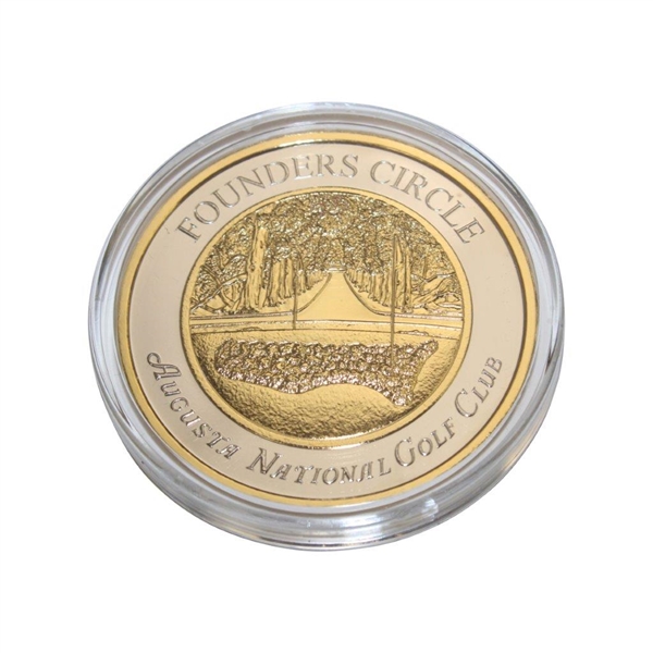 Masters Tournament 2021 Ltd Ed Founders Circle Coin in Original Box #220/350