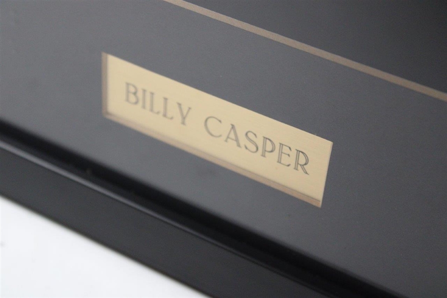 Billy Casper Signed 9-Iron Club Head - Framed JSA ALOA