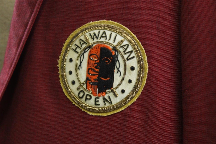 Gay Brewer's 1965 Hawaiian Open Champions Jacket - Designed by Ross Sutherland Waikiki, Hi.