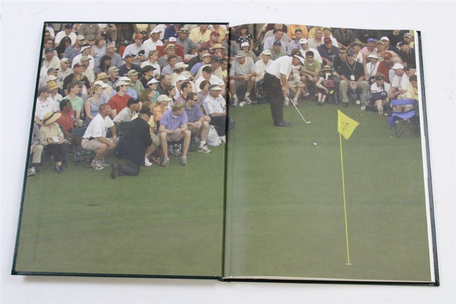 Phil Mickelson Signed 2004 Masters Tournament Green Annual Book JSA ALOA