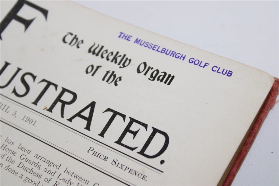 1901 Golf Illustrated - Volume VIII (April 5h-June 28th) - The Musselburgh Golf Club