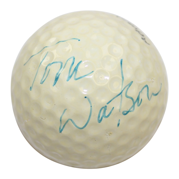 Tom Watson Signed Wilson Advantage 4 Golf Ball JSA ALOA