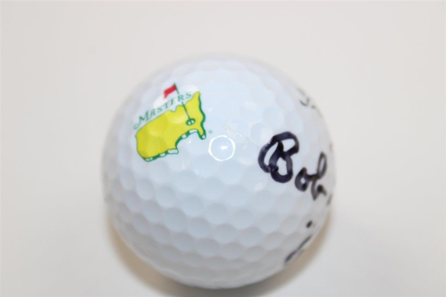 Bob Goalby Signed Masters Titleist 4 Golf Ball with 68 JSA ALOA