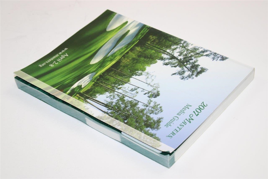 2007 Masters Tournament Official Media Guide/Book