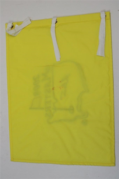 Ben Crenshaw Signed 2008 Masters Embroidered Flag JSA #K12678