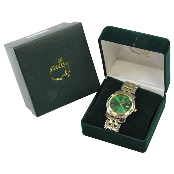 2001 Masters Tournament Ltd Ed #1066/2500 Stainless Steel Watch in Original Box