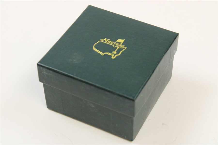 2001 Masters Tournament Ltd Ed #1066/2500 Stainless Steel Watch in Original Box